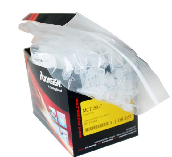 Axygen MCT-150-C 1.5ml离心管