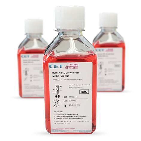 CET iPSC 多功能干细胞 生长培养基