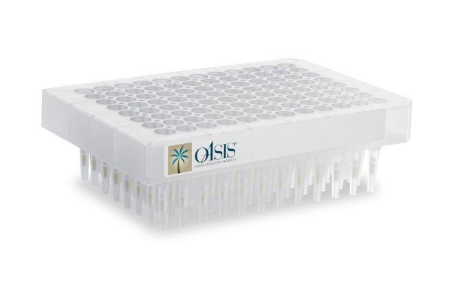 Oasis HLB 96-well µElution Plate, 2 mg Sorbent per Well, 30 µm, 1/pk