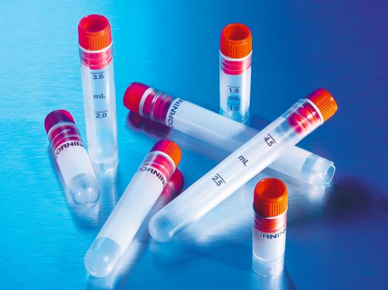 康宁Corning 2 mL内旋冻存管，自立式，圆底
