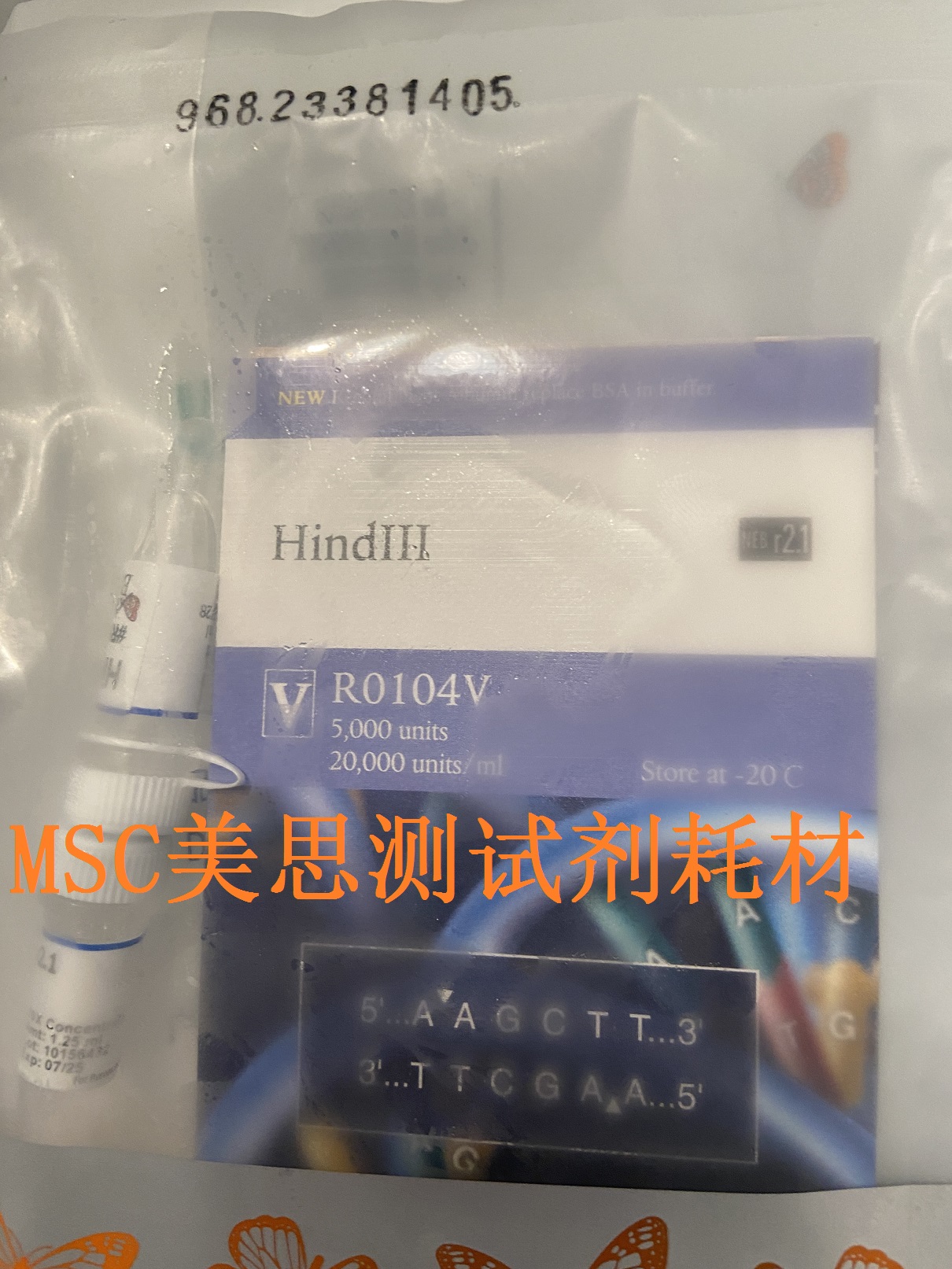 NEB 限制性内切酶 HindIII 5000U