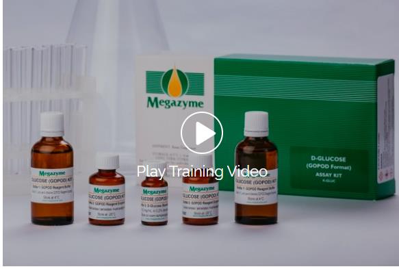 Megazyme K-GLUC D-葡萄糖 GOPOD法检测试剂盒 660次