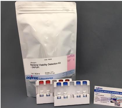 Dojindo 活死细菌双染色试剂盒 DAPI（全菌）/ PI（膜损伤）