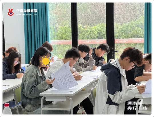 济南尚博教育两校区大型联考今日开考，奖学金等你来拿！