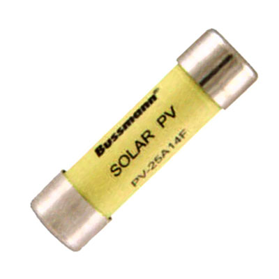 Bussmann 光伏熔断器 15A-32A 1300 &1500 Vdc PV系列 14 X 65mm
