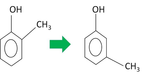 邻甲基苯酚异构制间甲基苯酚成套工艺技术