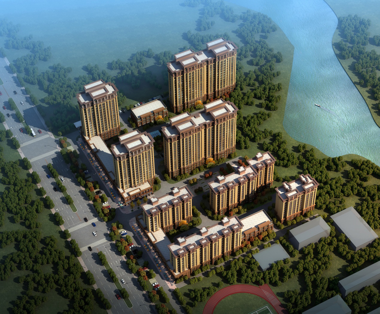 肥城市崇文名苑小区