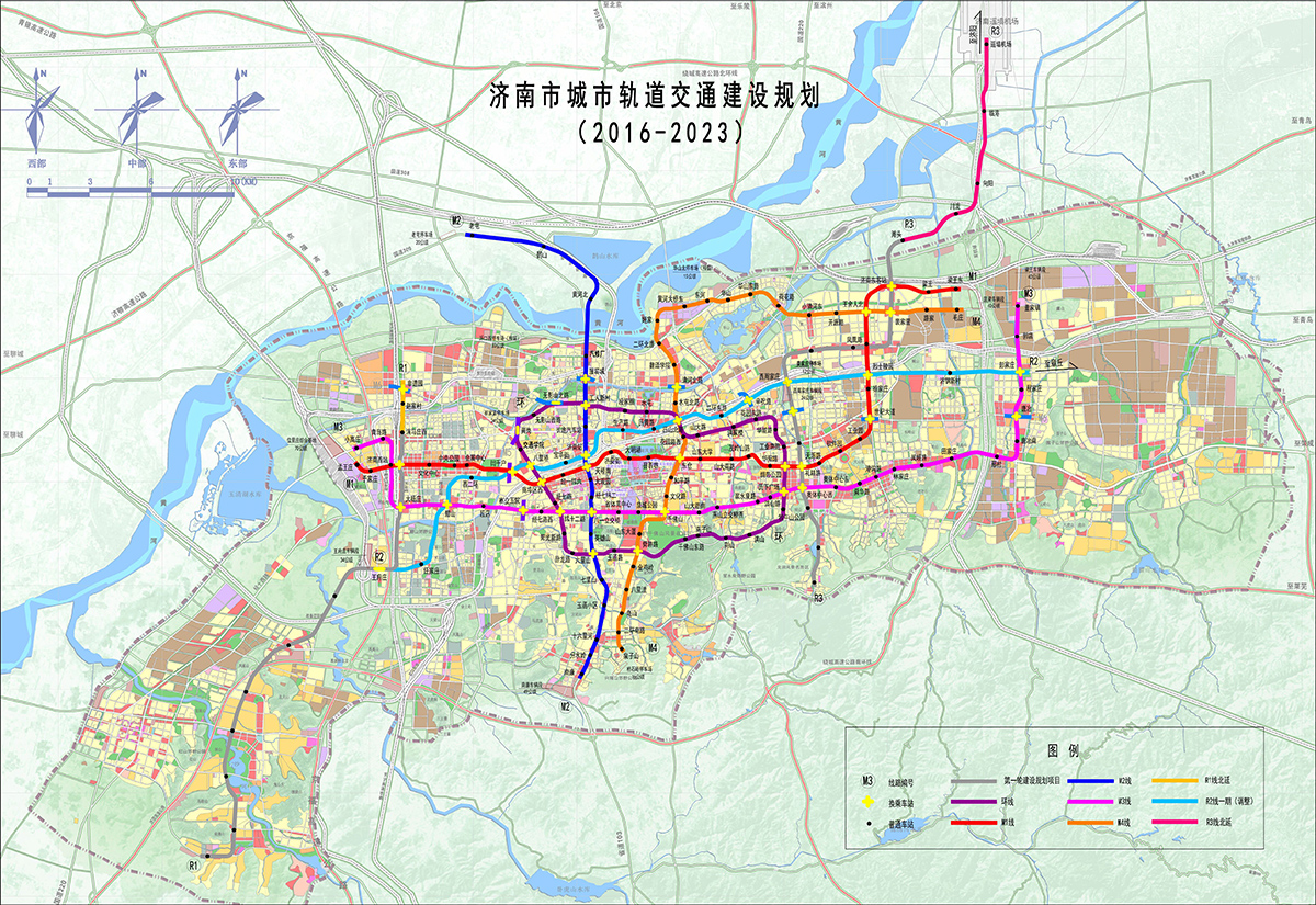 济南市轨道交通R1、R2、R3、R3二期、M1、M2、M3线共计7条线人防系统专项设计
