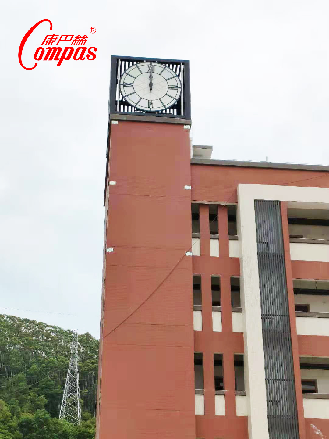 康巴丝户外防水塔钟