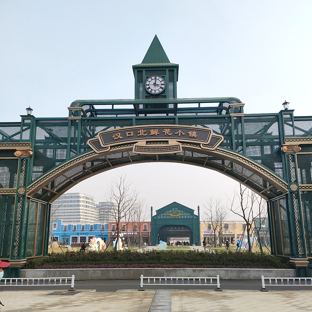 夜间照明欧式大钟