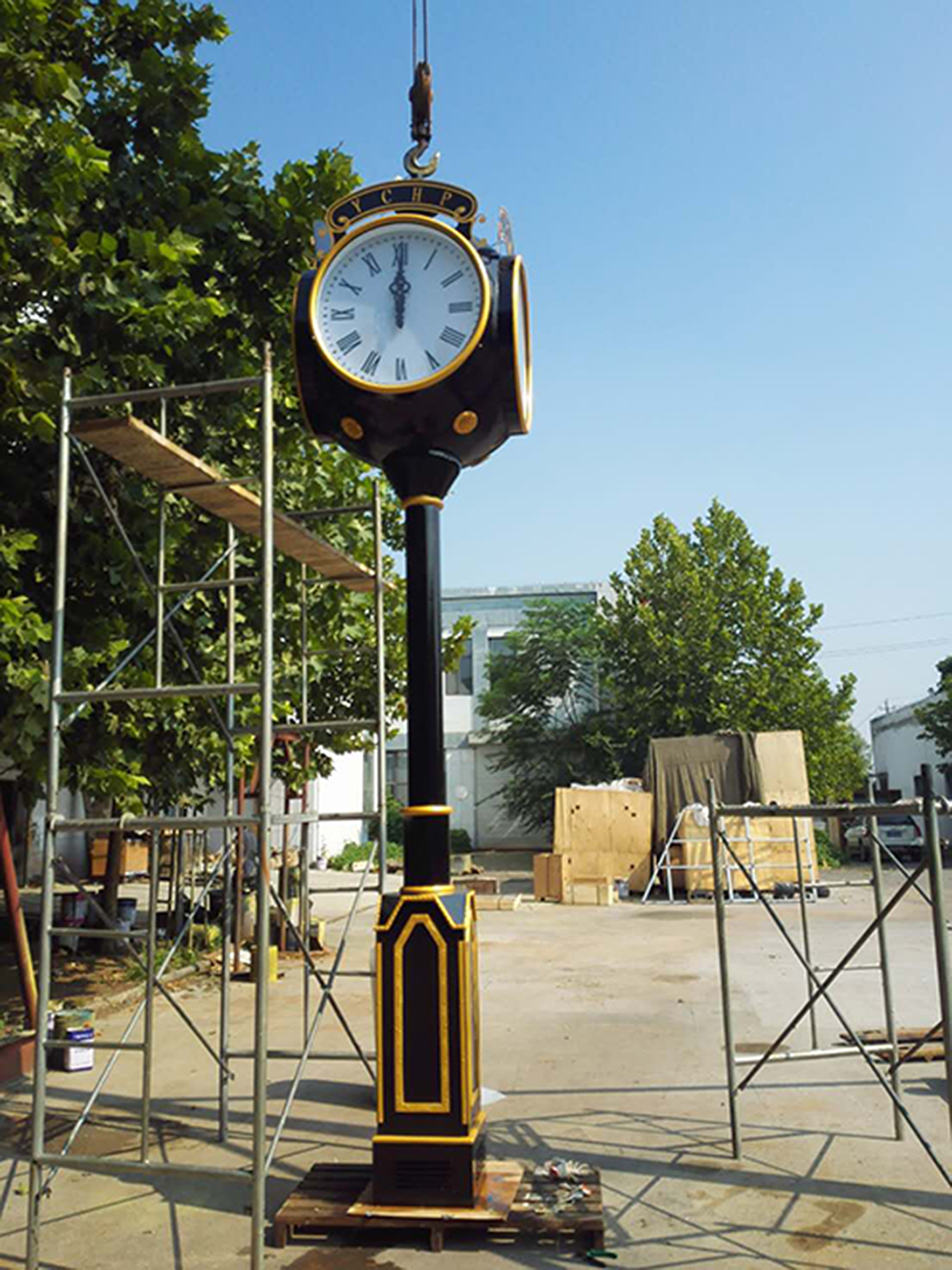 康巴丝四面景观钟