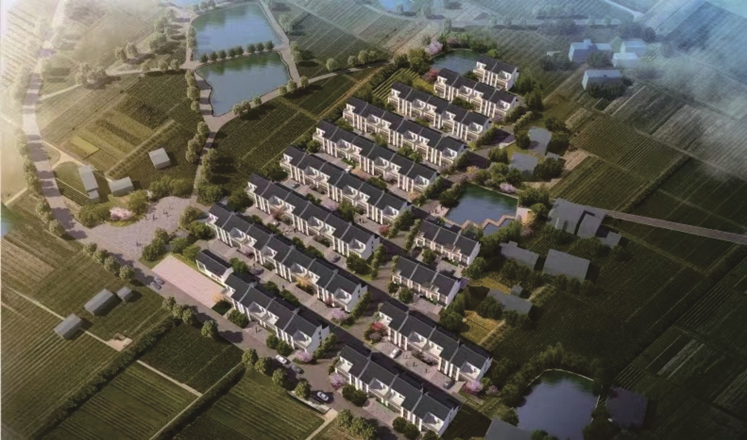 乡村振兴——花山村现代化宜居农房建设