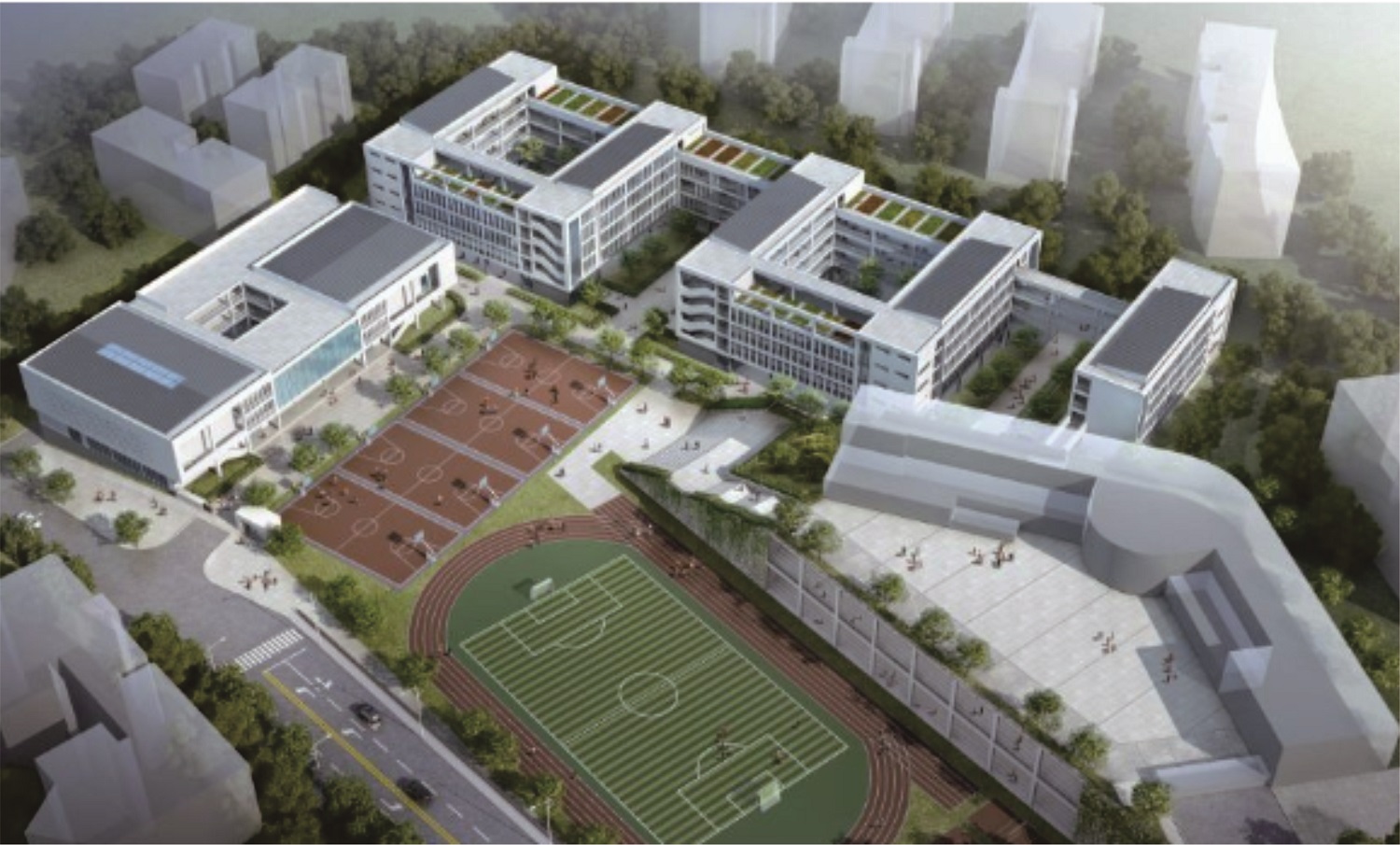 旧城更新——十堰市柳林小学改扩建项目