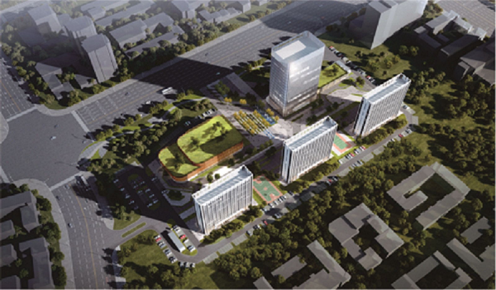 绿建评星——潜江市农村商务电子孵化中心