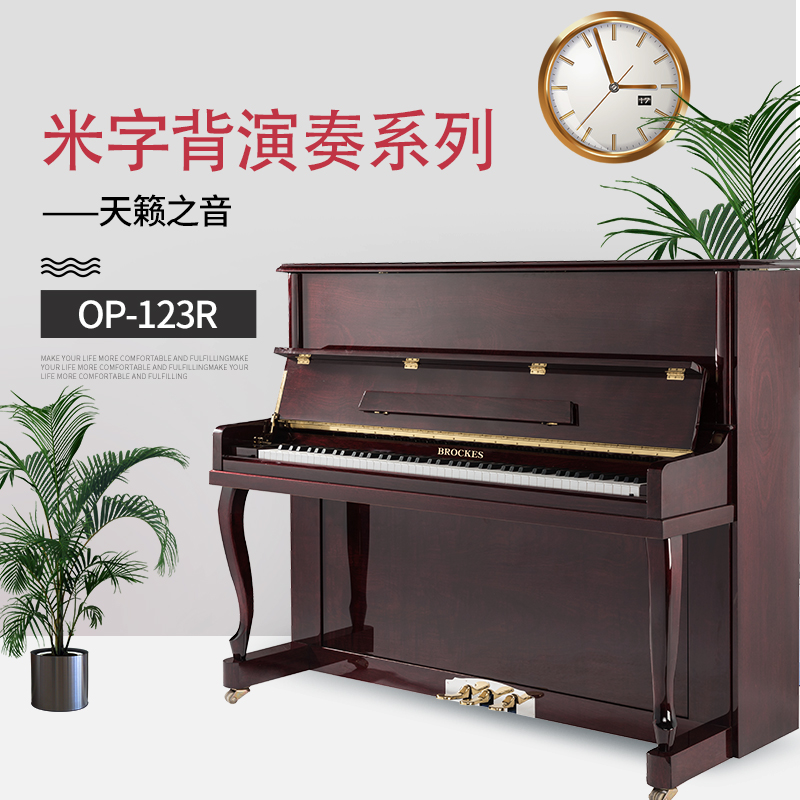 布鲁克斯——天籁之音 米字背演奏系列OP-123R  家庭版
