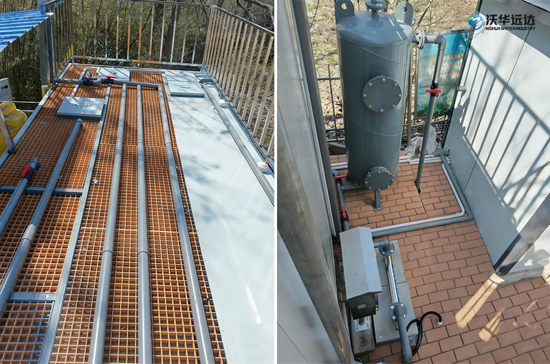 50方污水处理设备安装现场