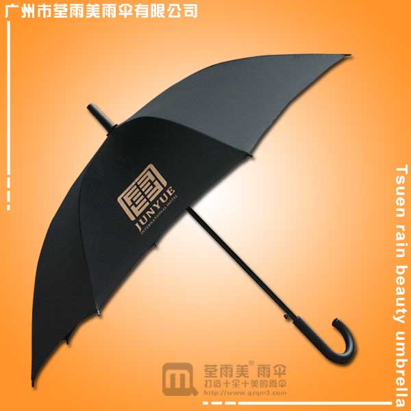 雨伞厂定做-君越别克汽车广告雨伞 广州制伞厂 直杆雨伞