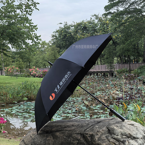 香港、澳门广告雨伞定制、星级酒店迎宾伞、 芙蓉建国酒店贵宾伞