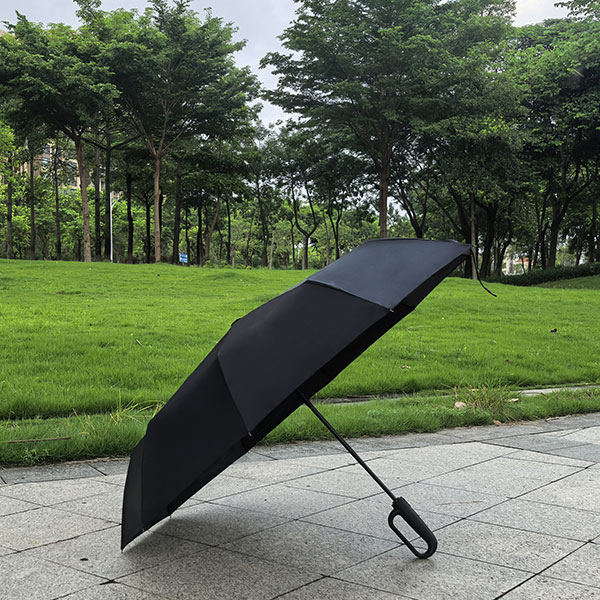环扣自开收雨伞 _ 24骨自开收广告伞、 三折23寸自开收雨伞