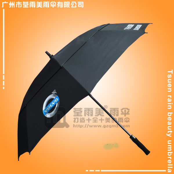 【鹤山高尔夫雨伞厂】定做-富豪汽车高尔夫伞 高尔夫广告雨伞