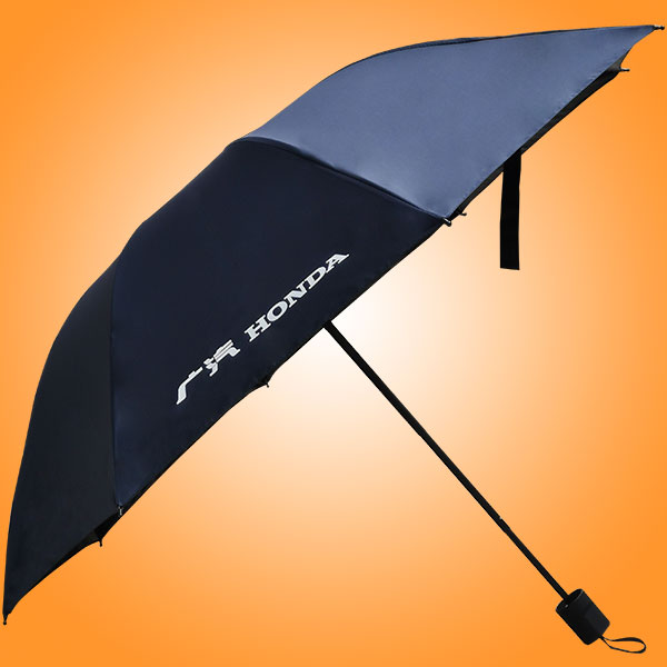 鹤山雨伞厂 折叠广告伞 台山太阳伞厂 广汽本田汽车三折伞