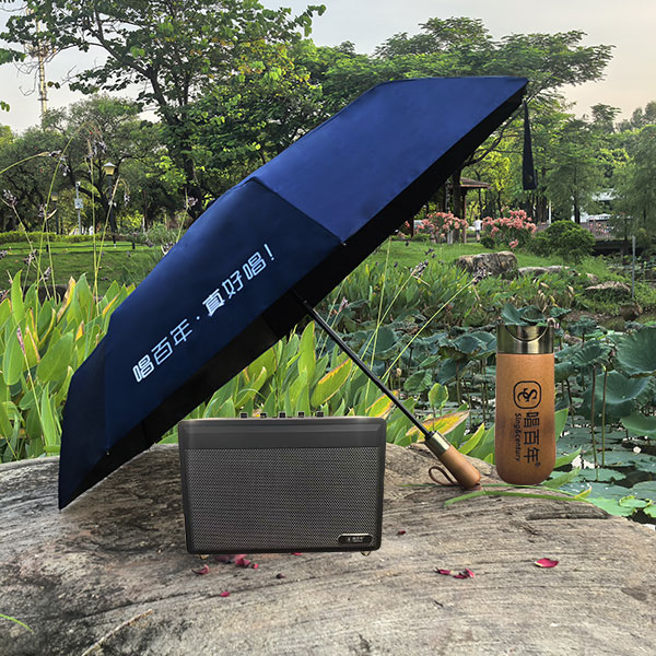 广州雨伞厂 生产- 23寸木柄自开收雨伞、 制伞工厂（定做）广告伞