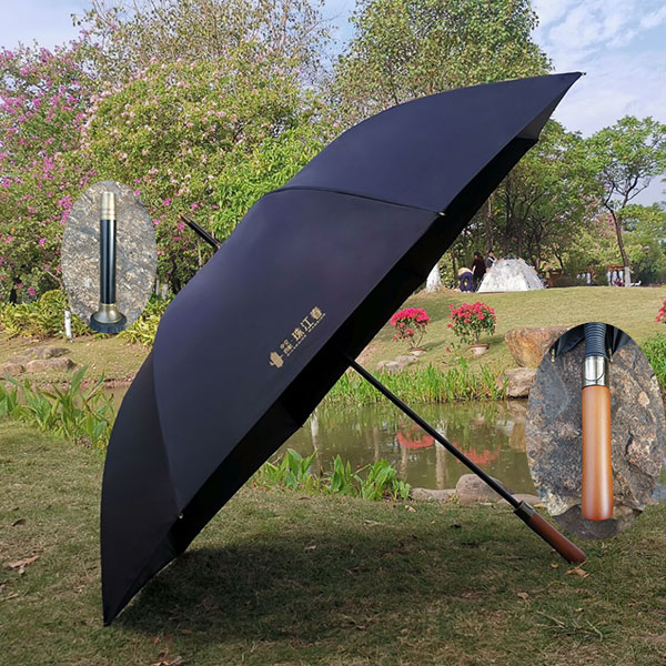 【广州雨伞厂】 定做 - 珠江春高尔夫广告雨伞、遮阳太阳伞