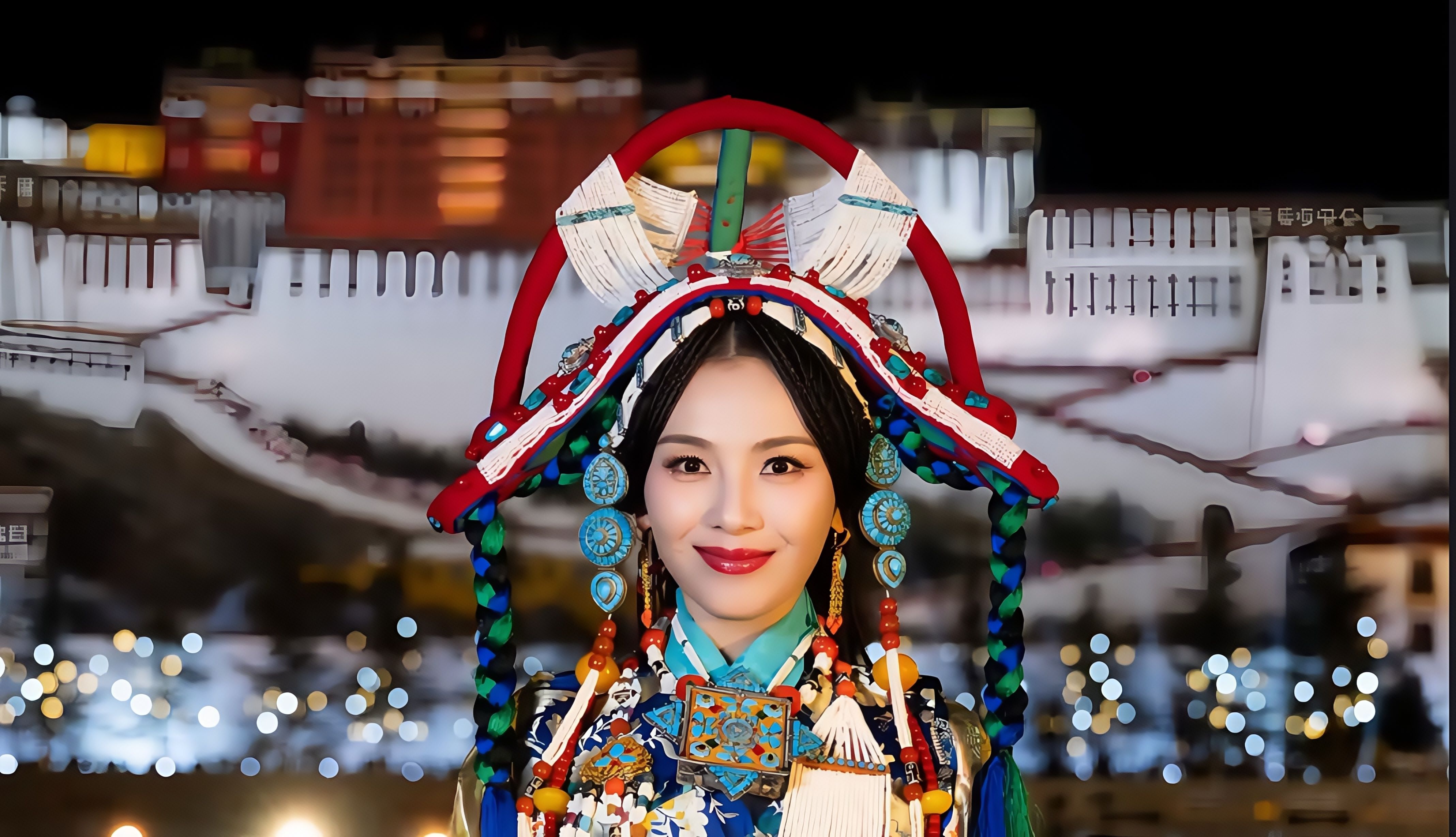 刘涛春晚藏族服饰惊艳亮相，为什么藏式珠宝如此有魅力？