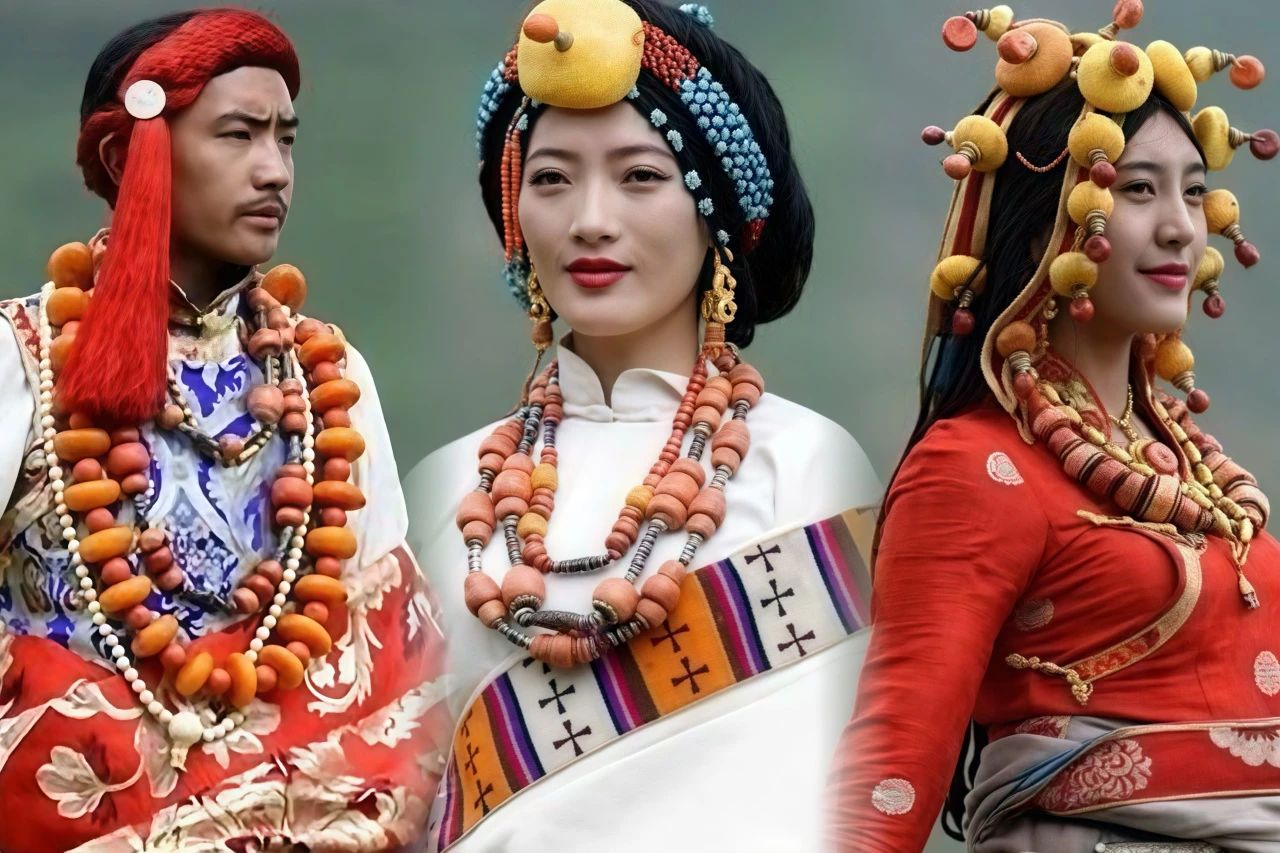 藏饰之美|来瞧瞧藏族珠宝这泼天的富贵