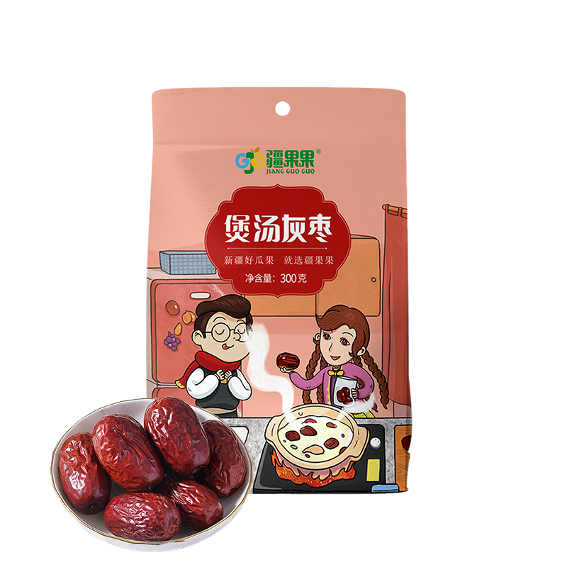 疆果果煲汤灰枣300g*2