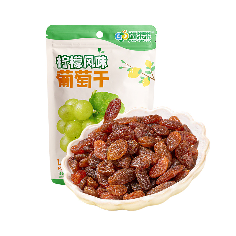 疆果果柠檬风味葡萄干105g*2