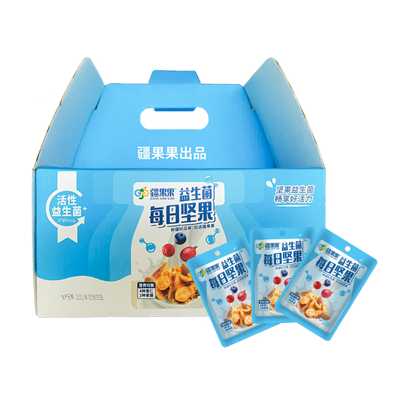 疆果果益生菌每日坚果750g
