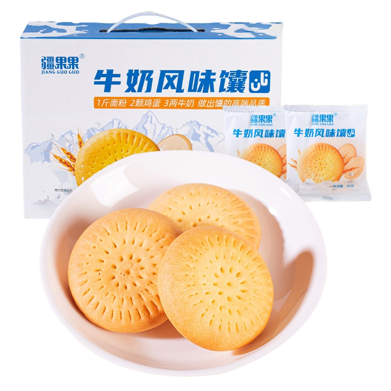 疆果果牛奶馕600g