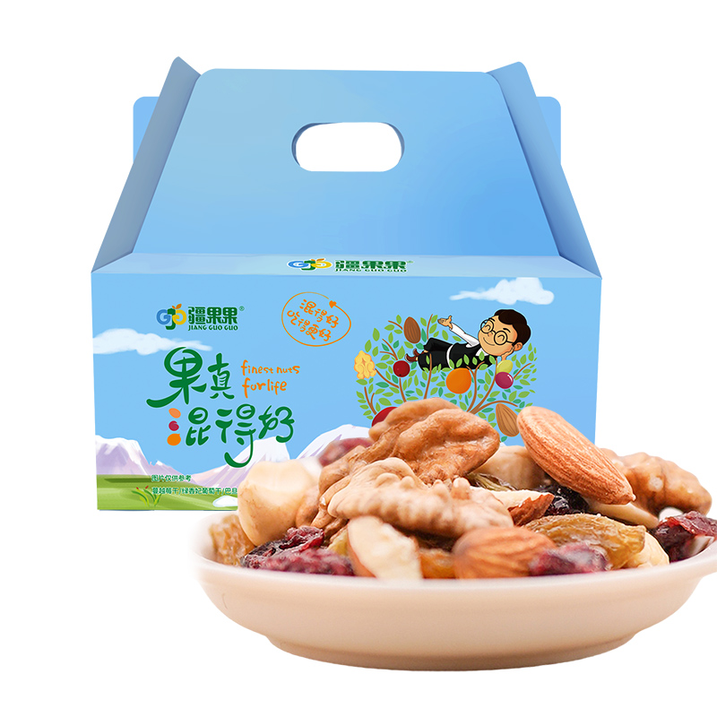 疆果果果真混得好每日坚果750g