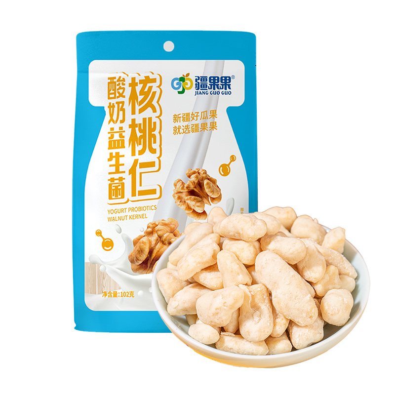 疆果果酸奶益生菌核桃仁102g*2