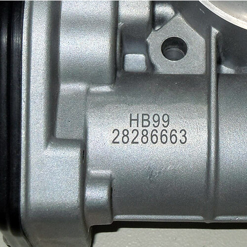 金屬打標(biāo)樣品