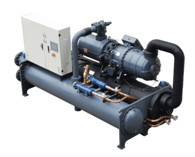 混凝士搅拌站螺杆式冷水机