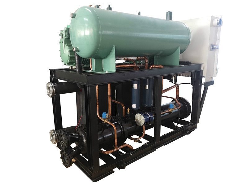 二元覆叠低温冷冻机组