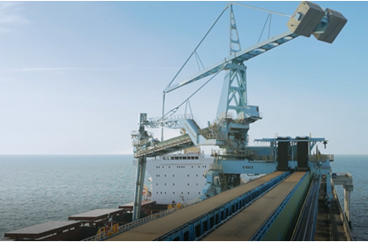 建筑粉料中转工艺和设备