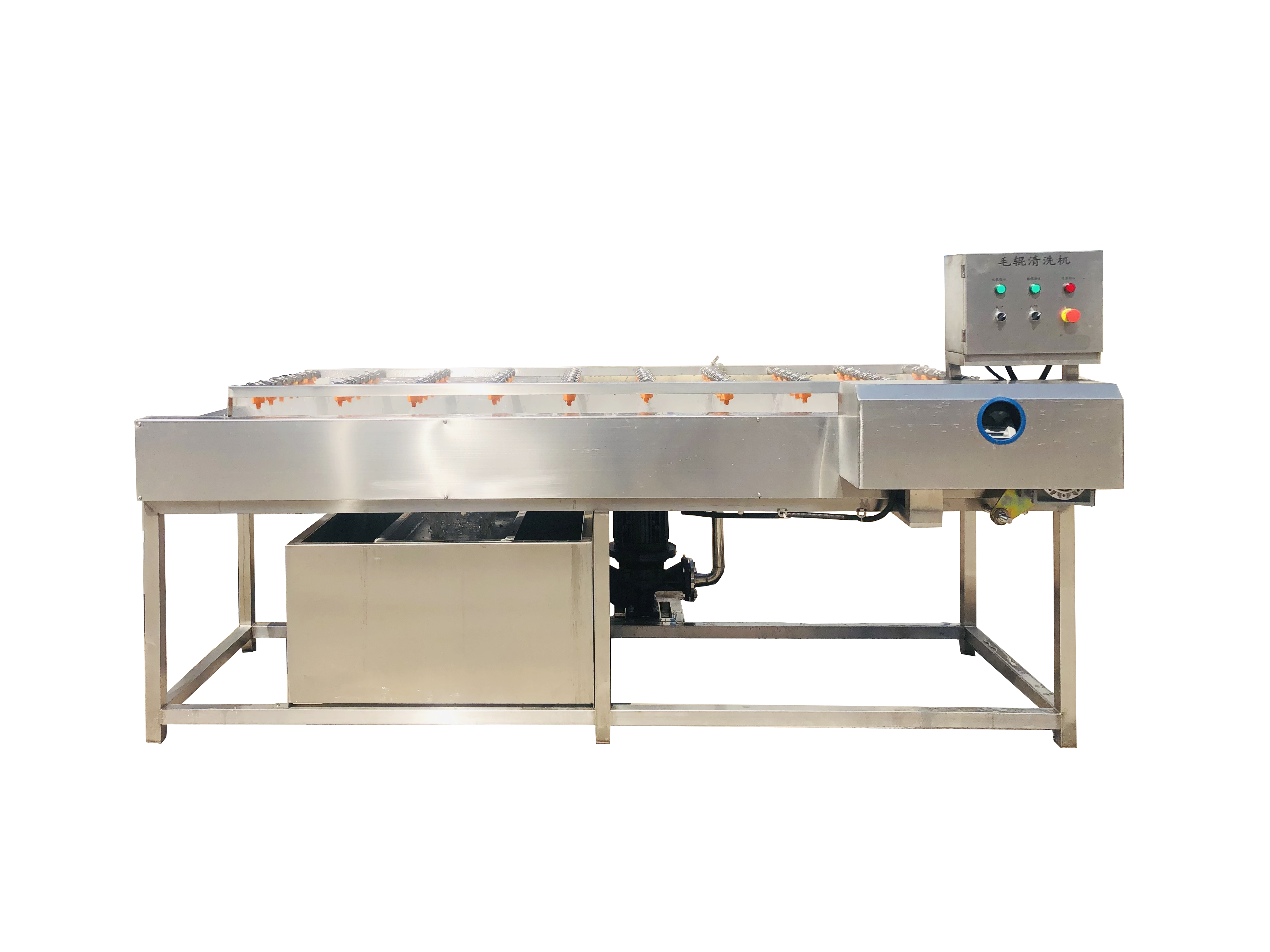 Parallel Roller Cleaning Machine