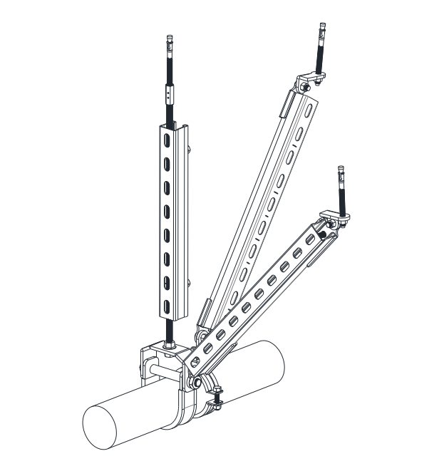 管道支撑 (给排水、消防管道)