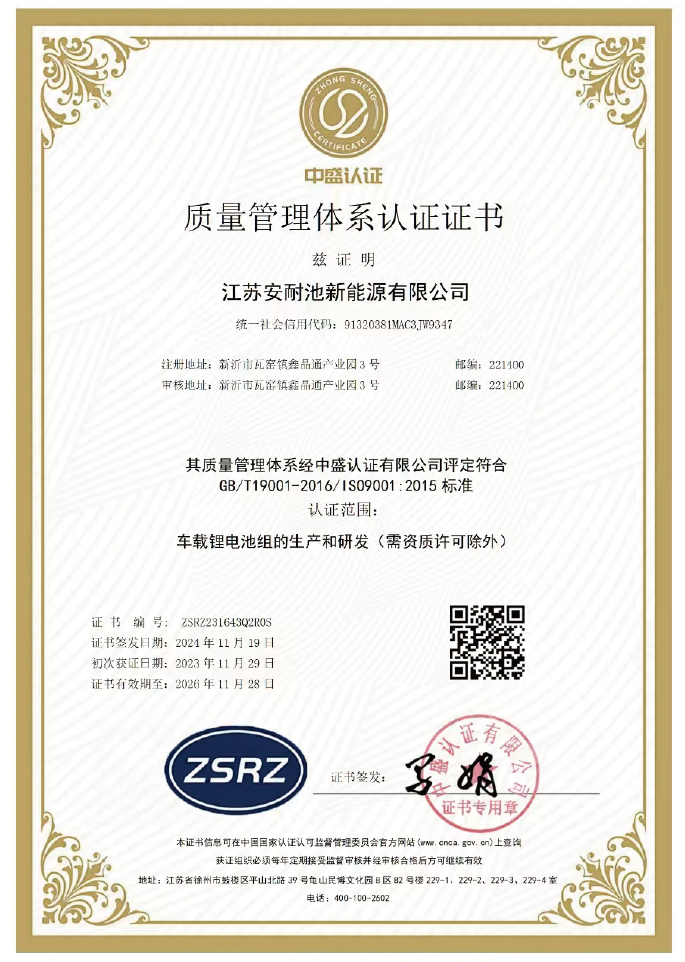 Qualification and Honor