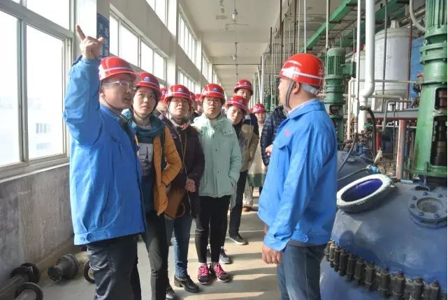 BPI employees visit Anhui factory.