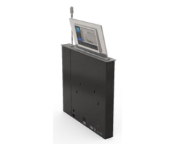 超薄液晶屏双屏带话筒升降器