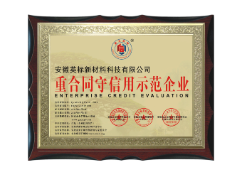 重合同守信用示范企业