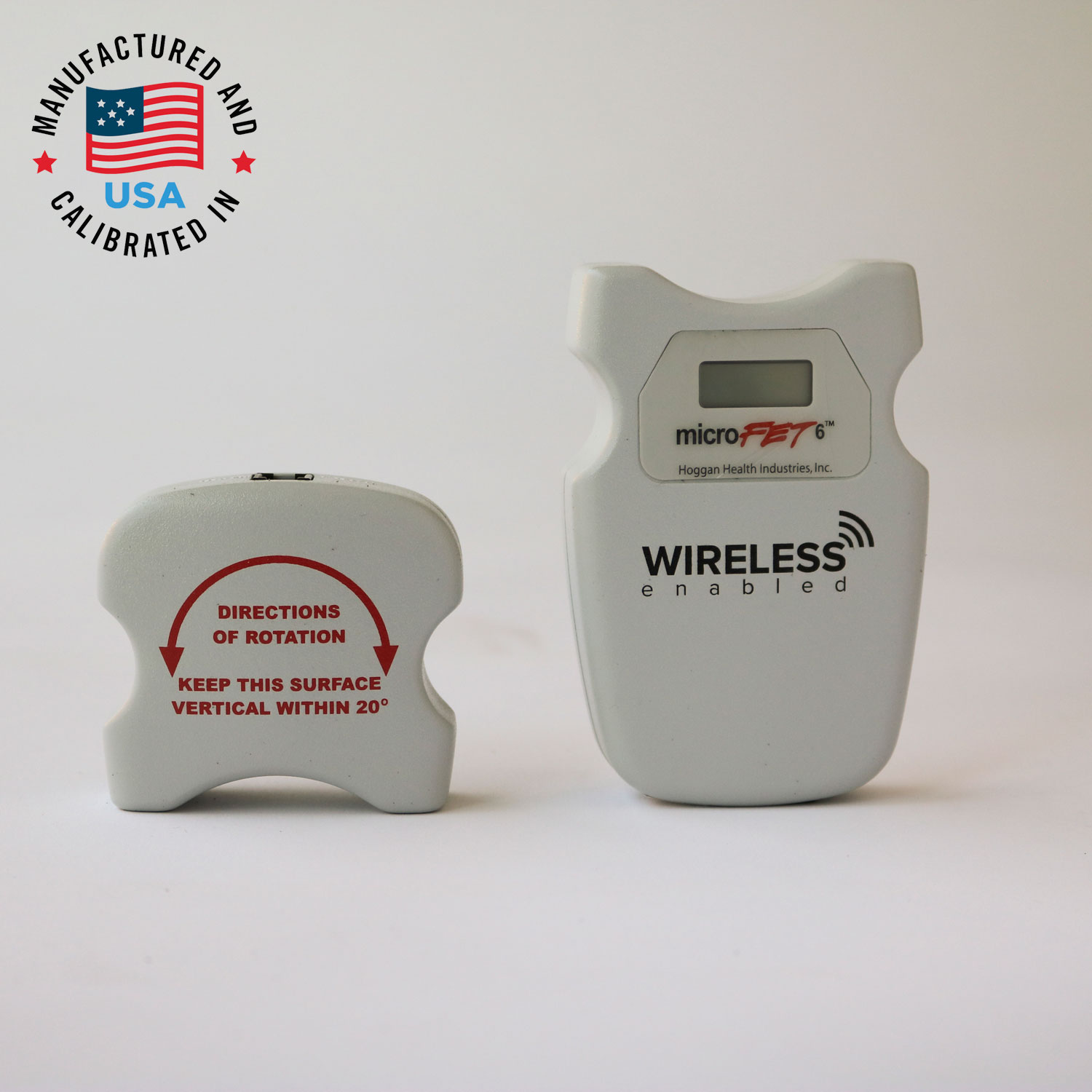 HOGGAN 霍根科学 MicroFET 6 便携式双或单数字测斜仪 关节活动度测试