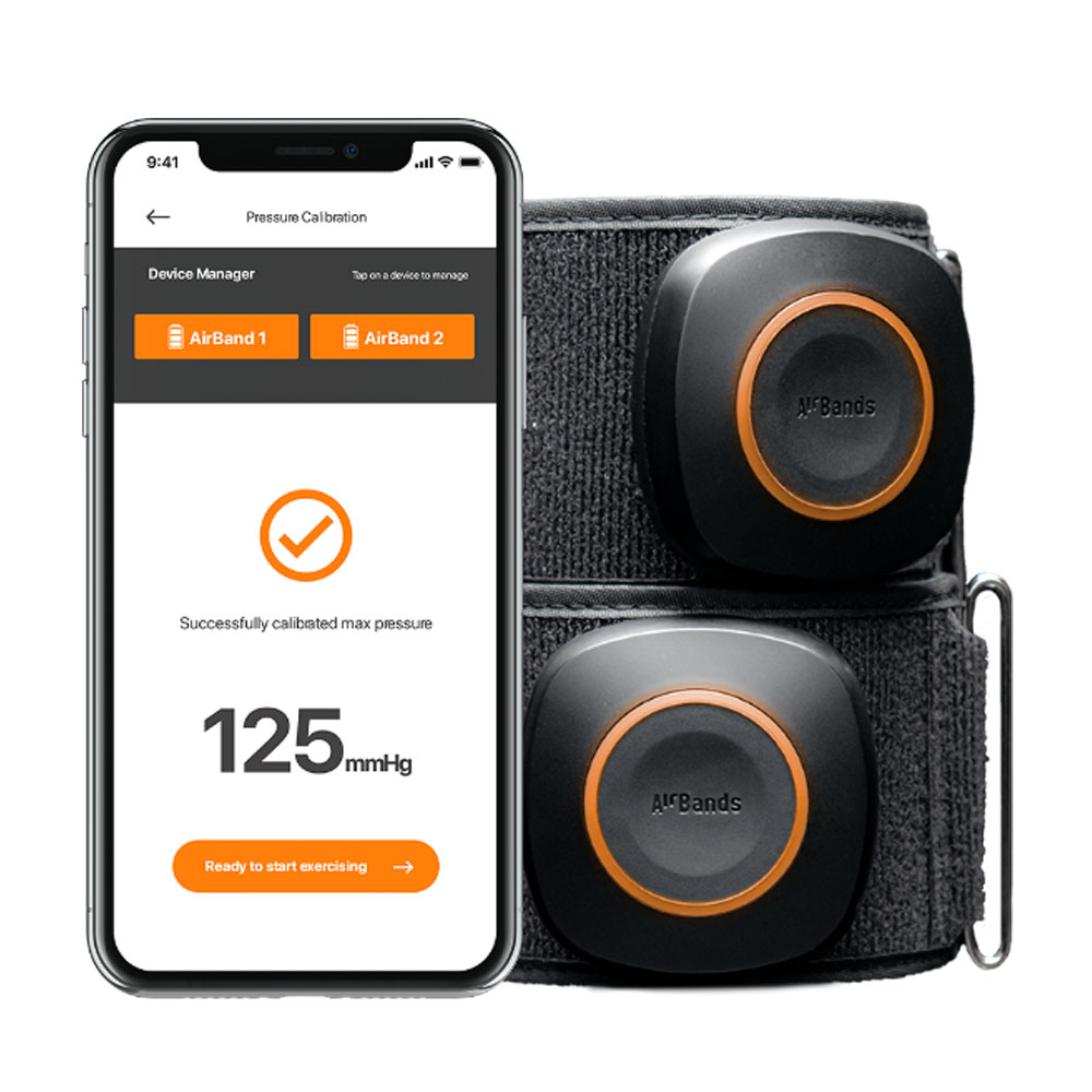 澳大利亚 VALD AirBands BFR无线血流限制袖带训练系统 专业体育运动员训练
