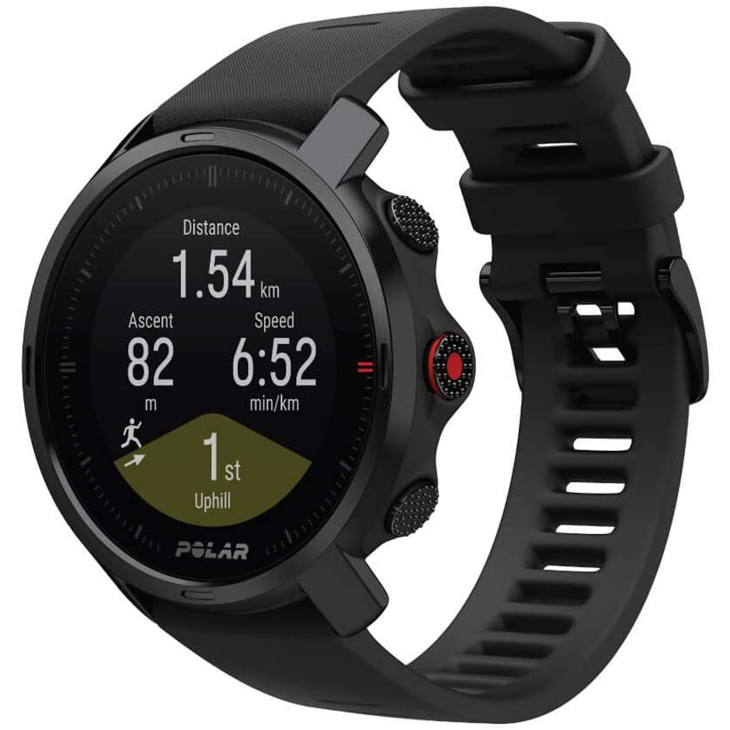POLAR Grit X – 坚固耐用的户外手表，配有GPS、指南针、高度计和*级耐用性，适用于远足、越野跑、山地自行车等运动 – 电池寿命长