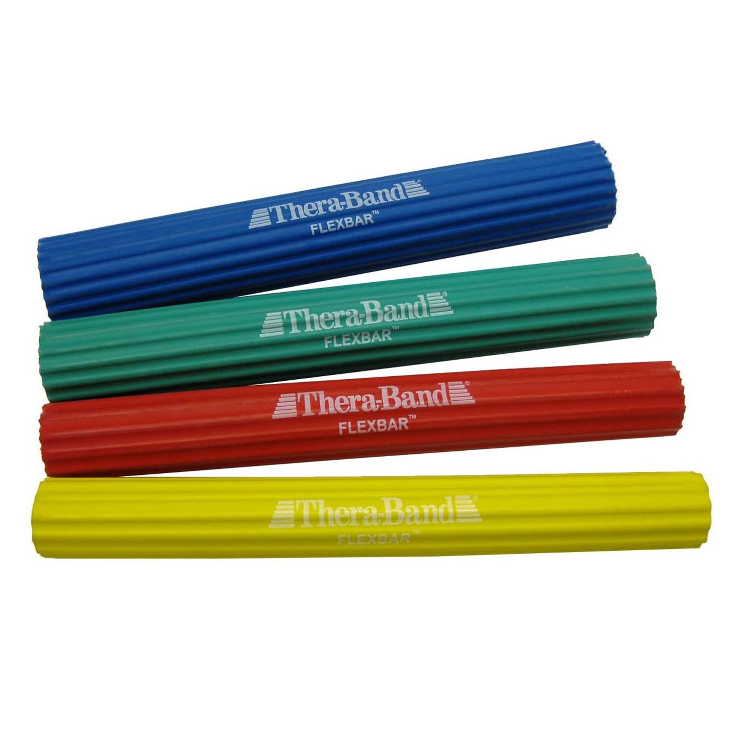 TheraBand  FlexBar，网球肘治疗棒，缓解肌腱炎疼痛和改善抓地力，高尔夫球手的抵抗棒肘和腱炎