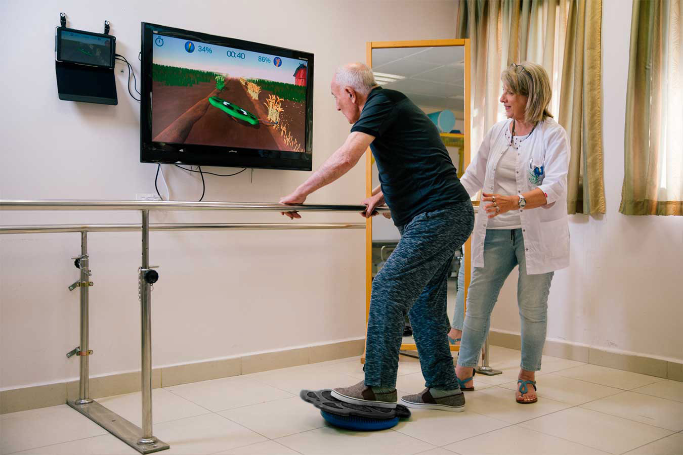 用于物理治疗和训练游戏化的 BoBo 产品